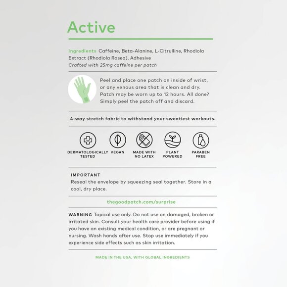 THE GOOD PATCH ACTIVE PATCHES - Picture 4 of 7